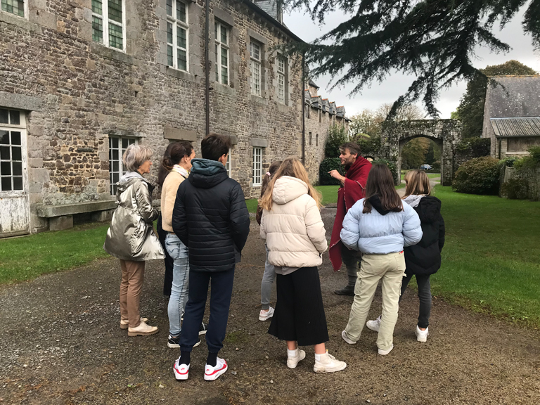 Découverte de l&rsquo;abbaye par un viking
